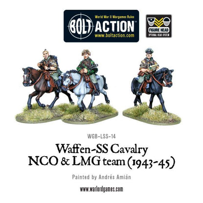 Bolt Action: German - Waffen SS Cavalry NCO & LMG 1942-45