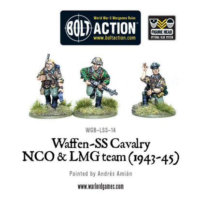 Bolt Action: German - Waffen SS Cavalry NCO & LMG 1942-45
