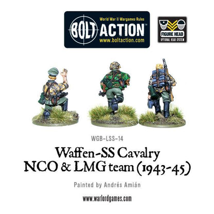 Bolt Action: German - Waffen SS Cavalry NCO & LMG 1942-45