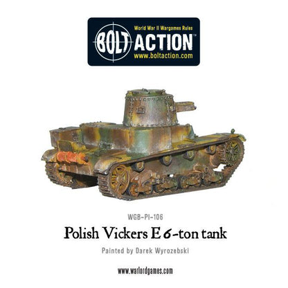 Bolt Action: Polish Vickers E 6-ton tank