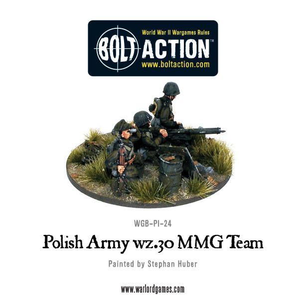 Bolt Action: Polish Army wz.30 MMG team