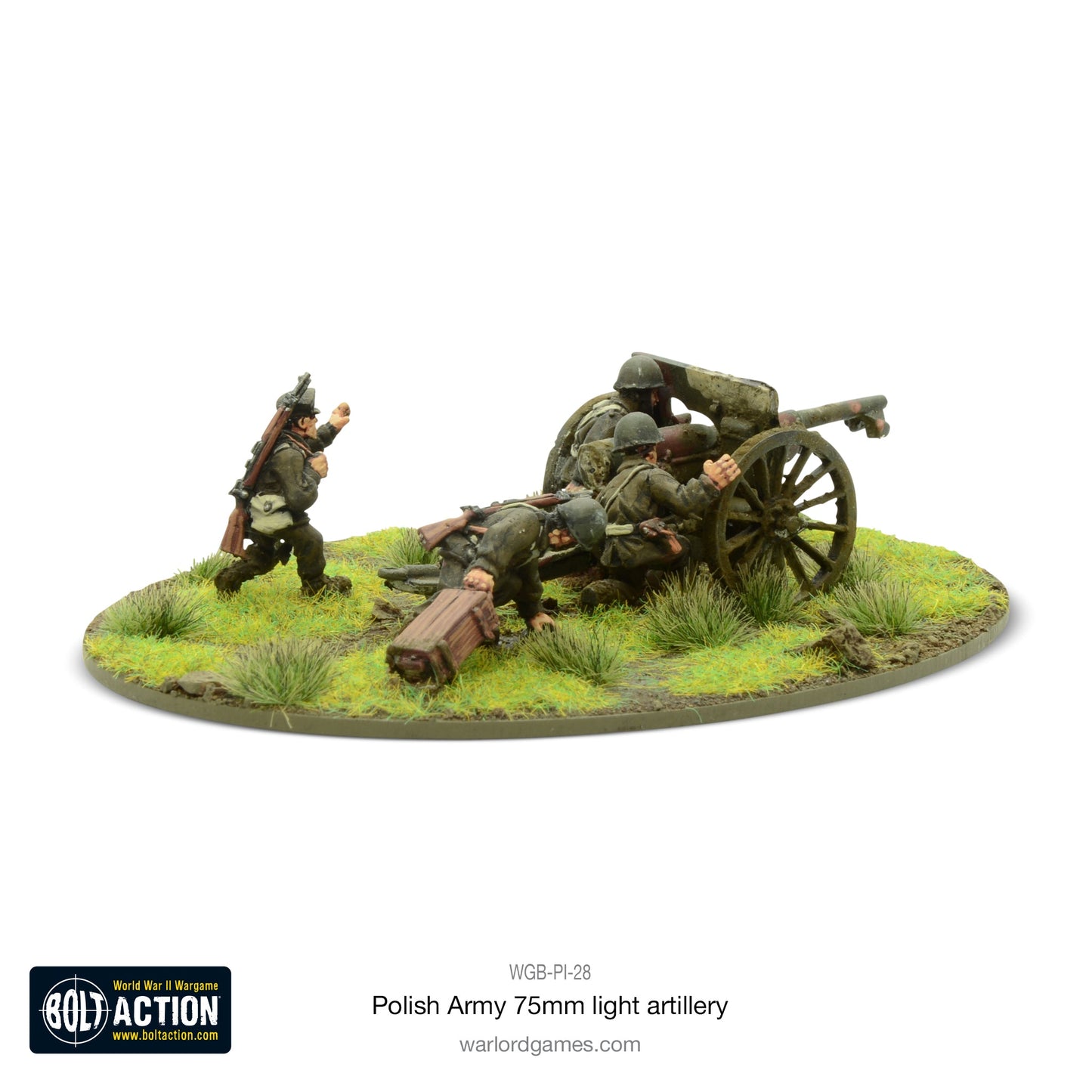 Bolt Action: Polish Army 75mm light artillery