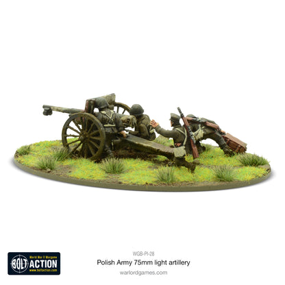 Bolt Action: Polish Army 75mm light artillery