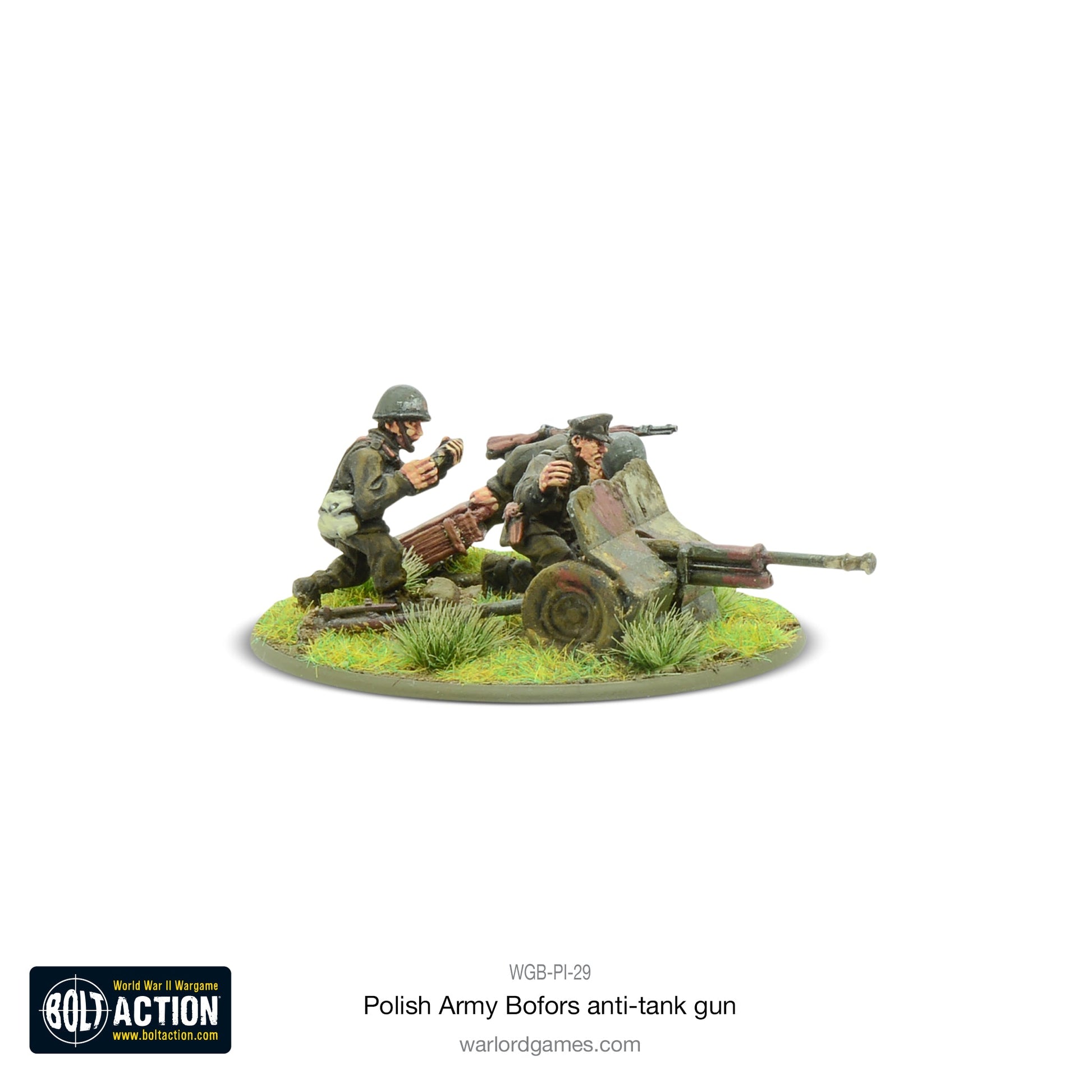Bolt Action: Polish Army Bofors 37mm anti-tank gun