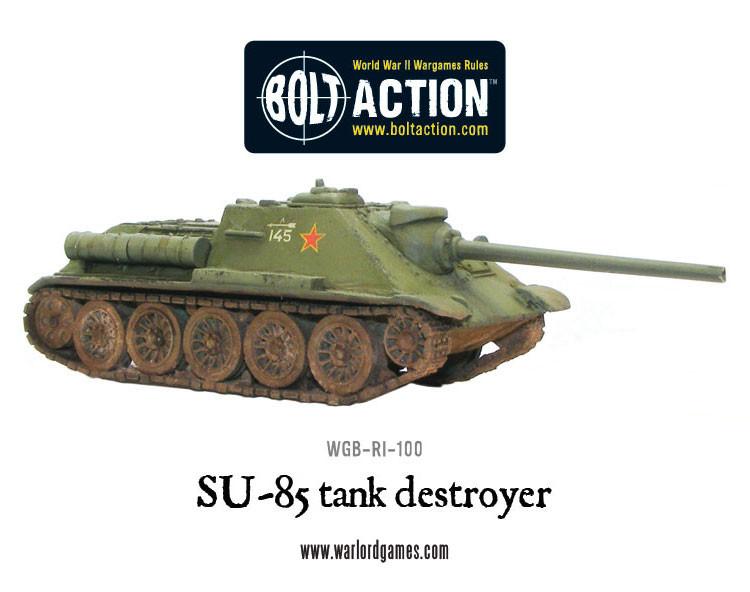 Achtung Panzer!: Soviet Tanks - Soviet SU-85 Tank Hunter