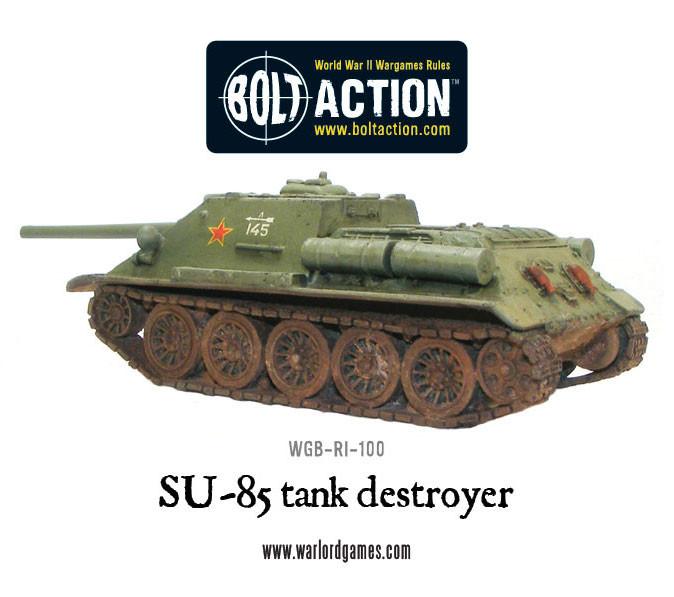 Achtung Panzer!: Soviet Tanks - Soviet SU-85 Tank Hunter