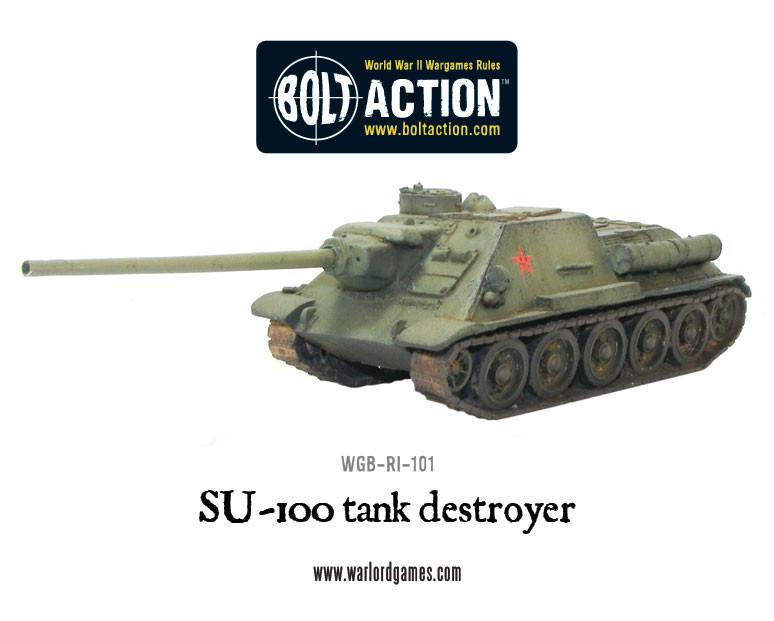 Achtung Panzer!: Soviet Tanks - Soviet SU-100 Tank Hunter