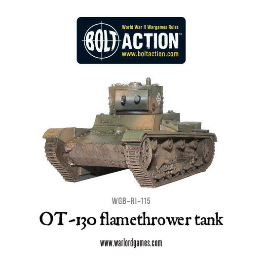 Bolt Action: OT-130, flamethrower tank