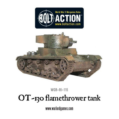 Bolt Action: OT-130, flamethrower tank