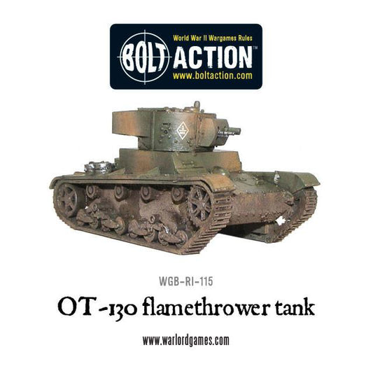 Bolt Action: OT-130, flamethrower tank