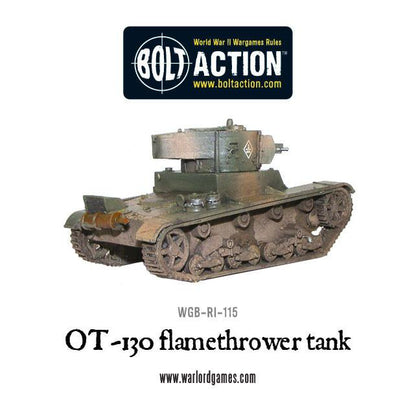 Bolt Action: OT-130, flamethrower tank