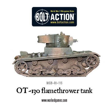 Bolt Action: OT-130, flamethrower tank
