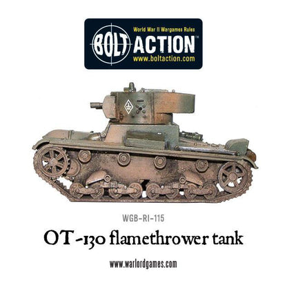 Bolt Action: OT-130, flamethrower tank