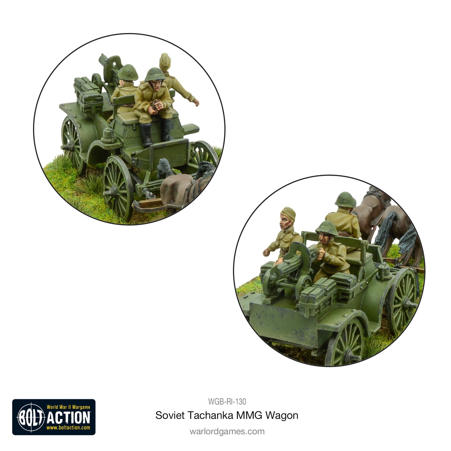 Bolt Action: Soviet Tachanka MMG wagon
