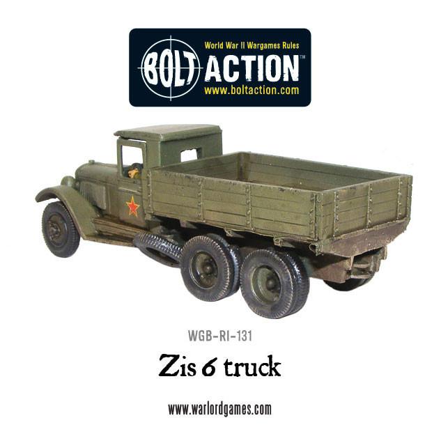 Bolt Action: Zis 6 truck