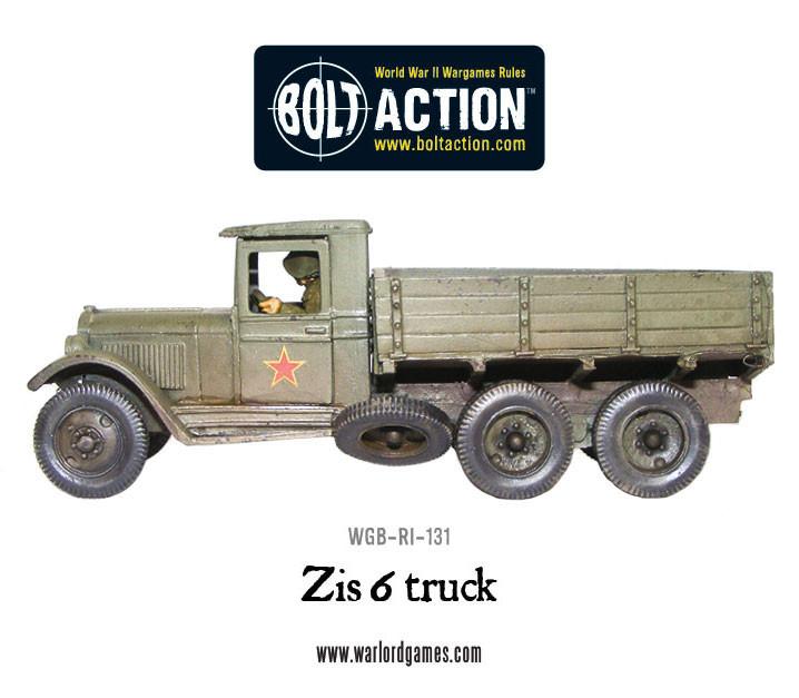 Bolt Action: Zis 6 truck
