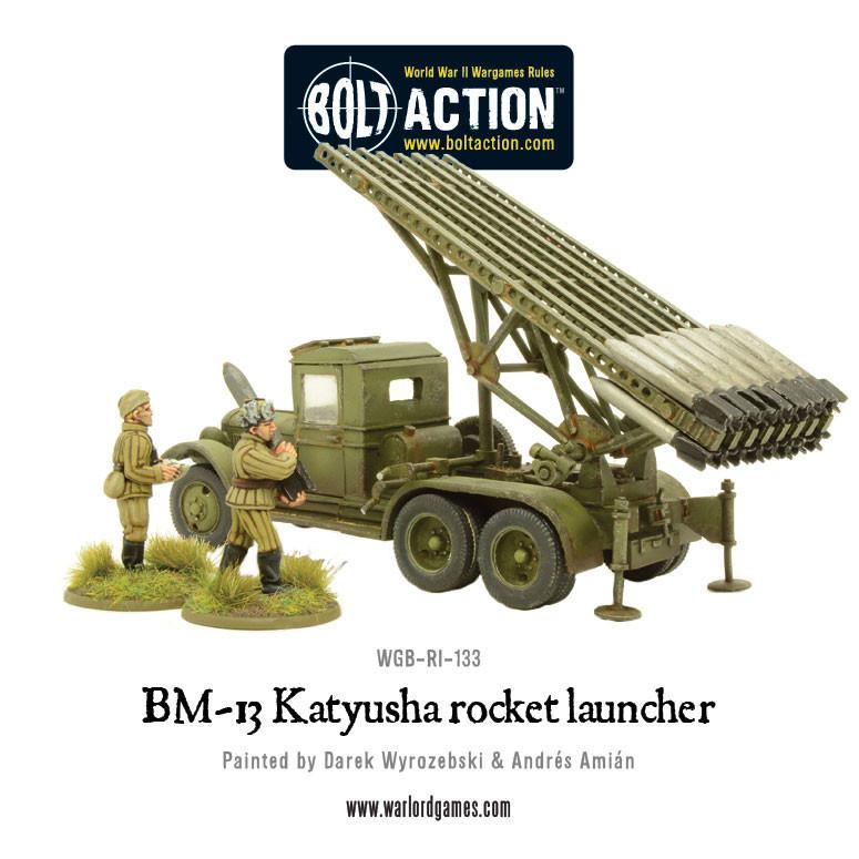 Bolt Action: BM-13 Katyusha rocket launcher