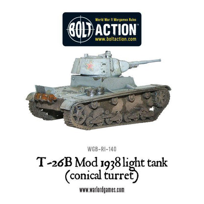 Bolt Action: T-26B Mod 1938 light tank (conical turret)