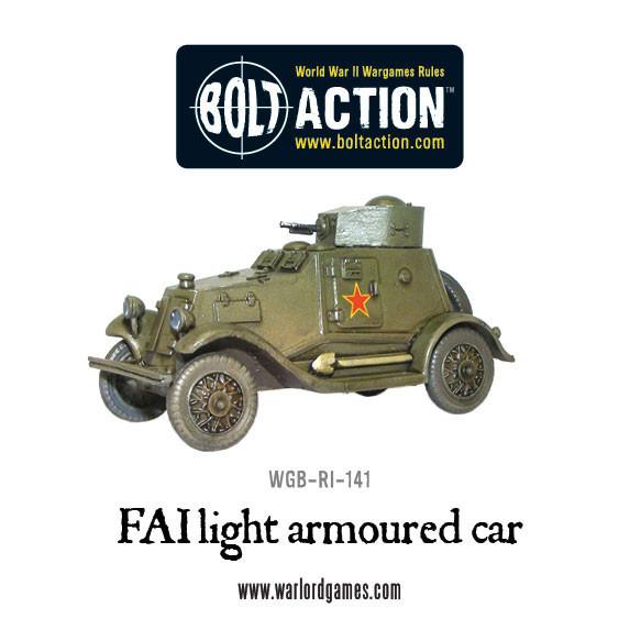 Bolt Action: FAI light armoured car