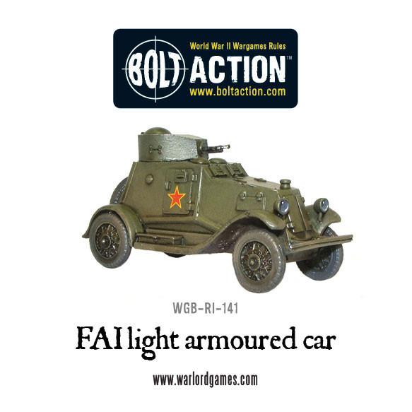 Bolt Action: FAI light armoured car