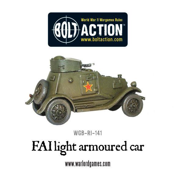Bolt Action: FAI light armoured car
