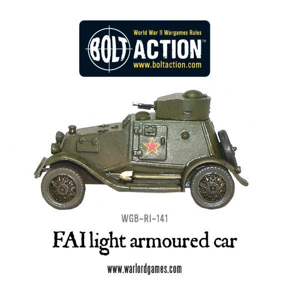 Bolt Action: FAI light armoured car