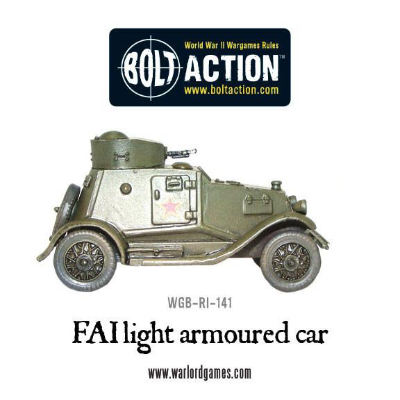 Bolt Action: FAI light armoured car