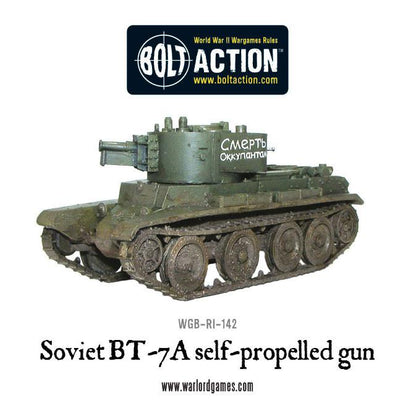 Bolt Action: Soviet BT-7A self-propelled gun