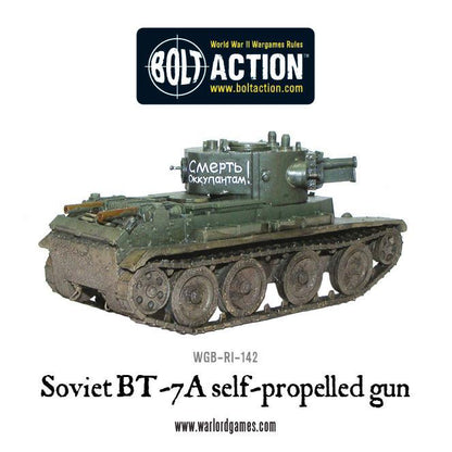 Bolt Action: Soviet BT-7A self-propelled gun