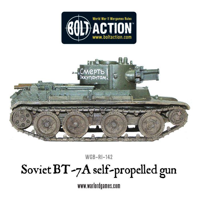 Bolt Action: Soviet BT-7A self-propelled gun