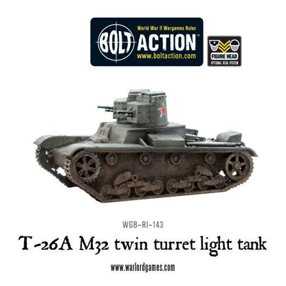 Bolt Action: T-26A M32 twin turret light tank
