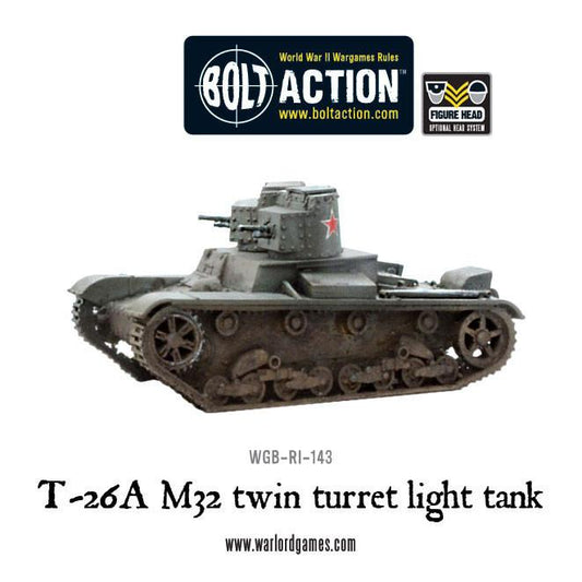 Bolt Action: T-26A M32 twin turret light tank