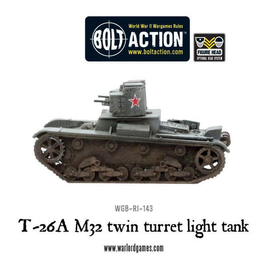 Bolt Action: T-26A M32 twin turret light tank