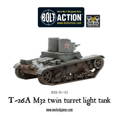 Bolt Action: T-26A M32 twin turret light tank