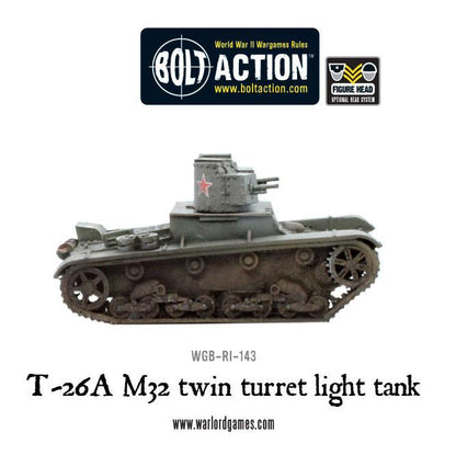 Bolt Action: T-26A M32 twin turret light tank