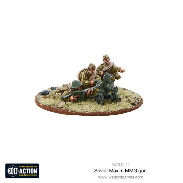 Bolt Action: Soviet Maxim MMG Team