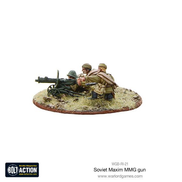 Bolt Action: Soviet Maxim MMG Team