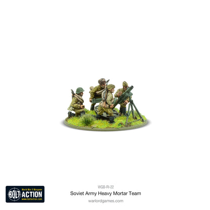 Bolt Action: Soviet Army 120mm heavy mortar team