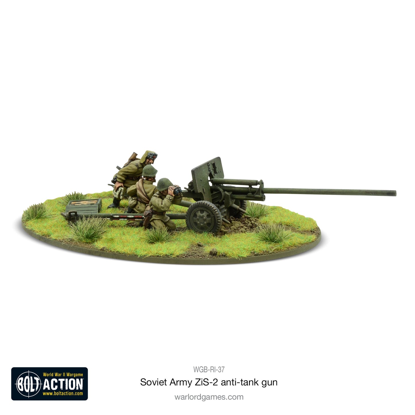 Bolt Action: Soviet Army Zis-2 57mm anti-tank gun