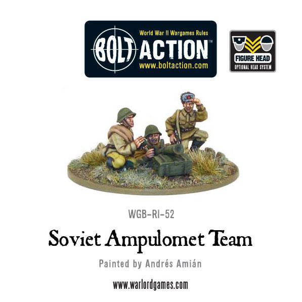 Bolt Action: Soviet Ampulomet Team