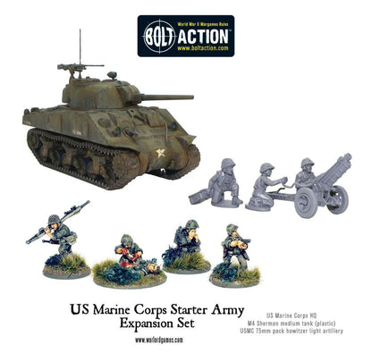 Bolt Action: USA - USMC Starter Army Expansion Set
