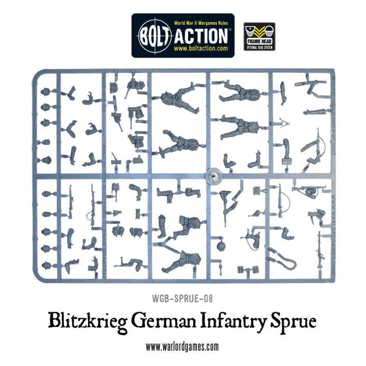 Bolt Action: German - Blitzkrieg German Sprue