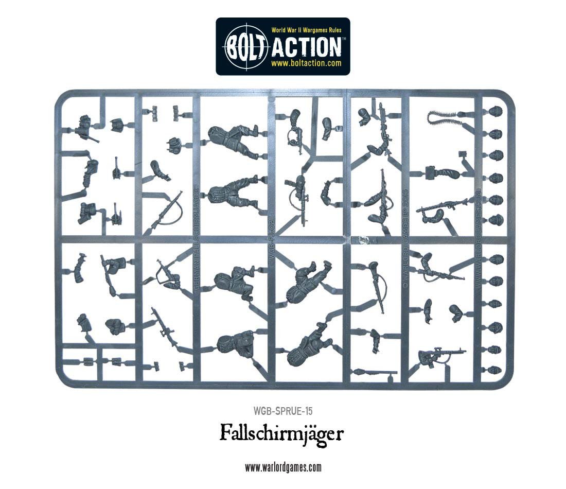 Bolt Action: German - Fallschirmjager Sprue