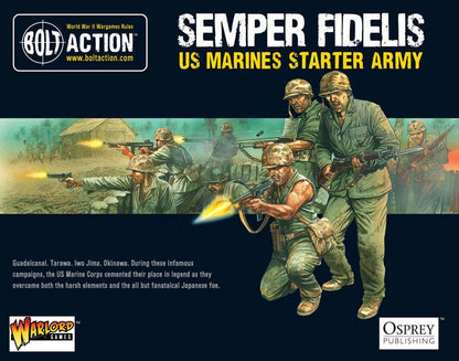 Bolt Action: USA - Semper Fidelis - US Marines Starter Army