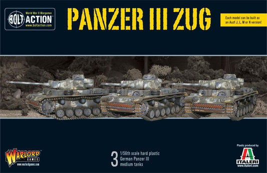 Bolt Action: German - Panzer III Zug