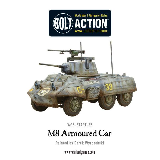 Achtung Panzer!: British Tanks - M8/M20 Greyhound Scout Car Platoon