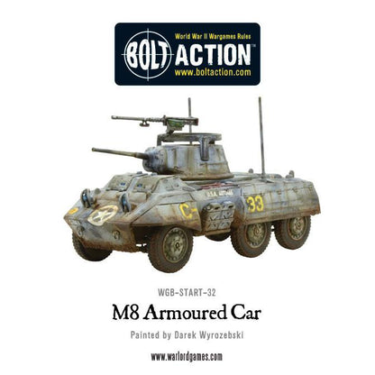 Achtung Panzer!: British Tanks - M8/M20 Greyhound Scout Car Platoon