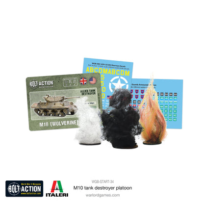 Bolt Action: M10 Tank Destroyer Platoon (plastic)