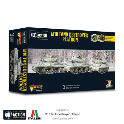 Bolt Action: M10 Tank Destroyer Platoon (plastic)
