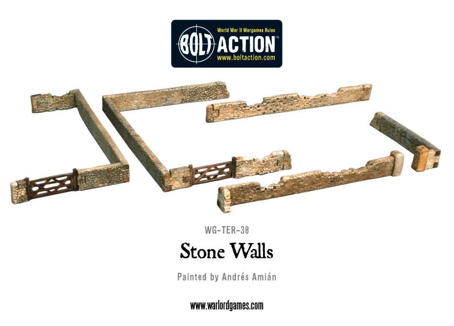 Black Powder: Stone Walls plastic boxed set